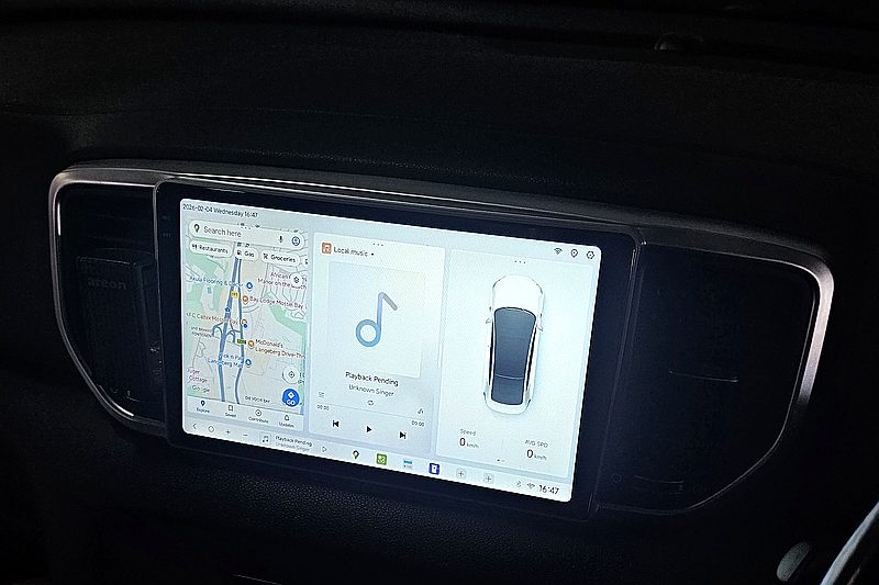 APEX head unit installed